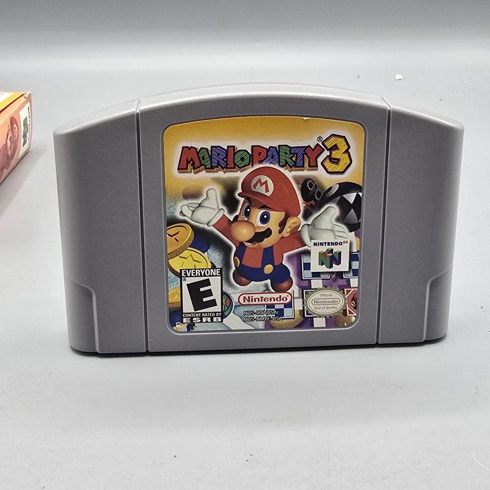 Mario Party 3 Authentic Nintendo 64 N64 Game Complete with Manual CIB NUS-006